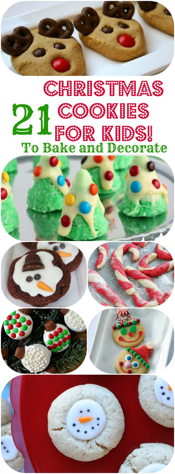 Easy Christmas Baking Ideas
 Cookies for kids Christmas cookies and Easy christmas