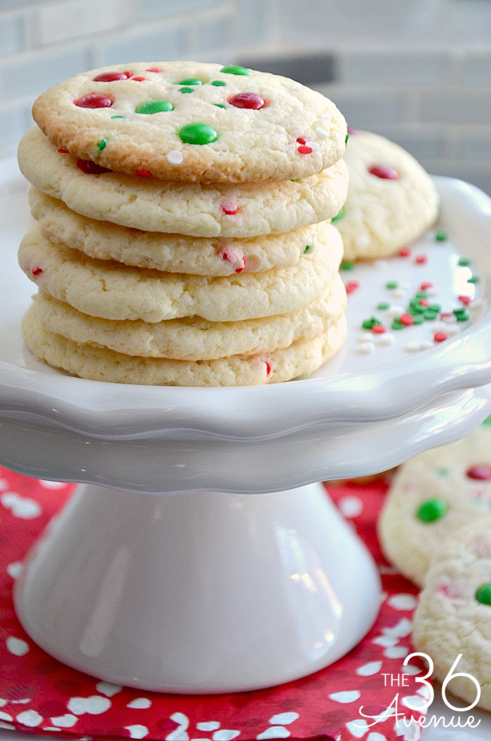 Easy Christmas Baking Recipes
 Christmas Cookies Funfetti Cookies The 36th AVENUE