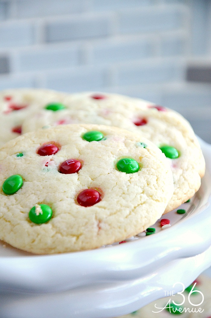 Easy Christmas Cake Recipe
 Christmas Cookies Funfetti Cookies The 36th AVENUE