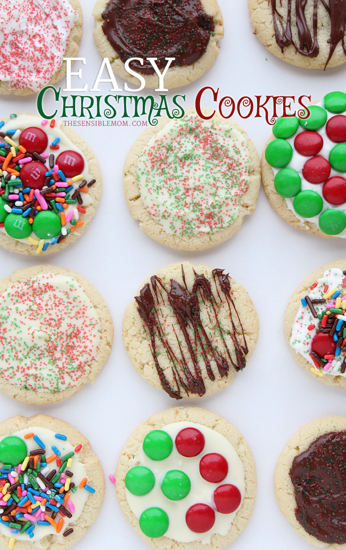 Easy Christmas Cookies For Kids
 Recipe Easy Christmas Cookies The Sensible Mom