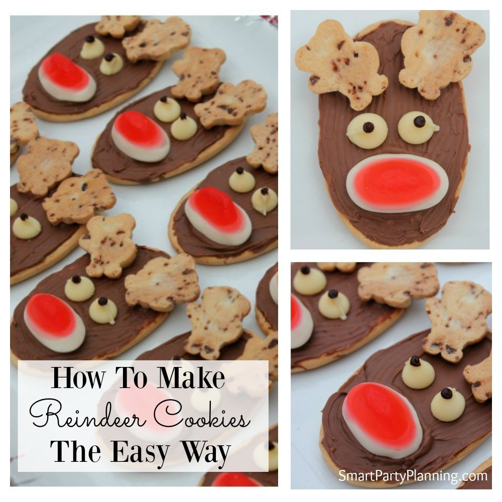 Easy Christmas Cookies For Kids
 How To Make Reindeer Cookies The Easy Way