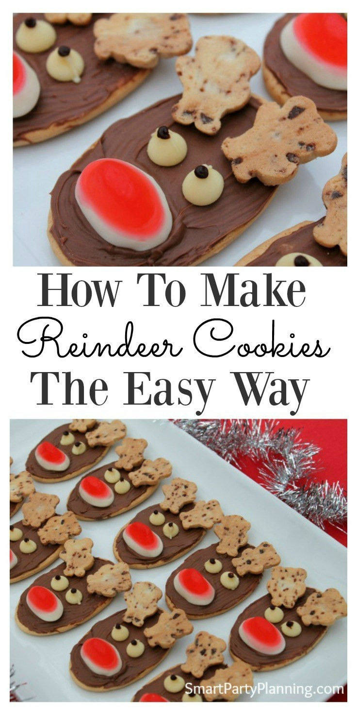 Easy Christmas Cookies To Make With Kids
 How To Make Reindeer Cookies The Easy Way