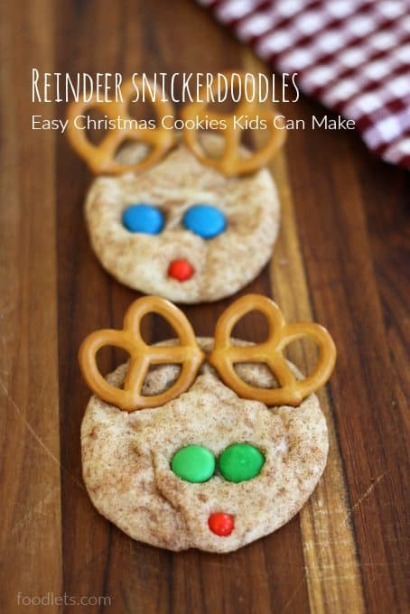Easy Christmas Cookies To Make With Kids
 How to Make Reindeer Snickerdoodles Easy Christmas