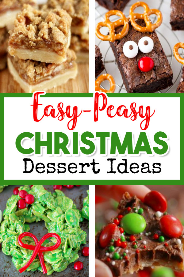 Easy Christmas Desserts For A Crowd
 Easy Christmas Dessert Ideas Creative Christmas Desserts