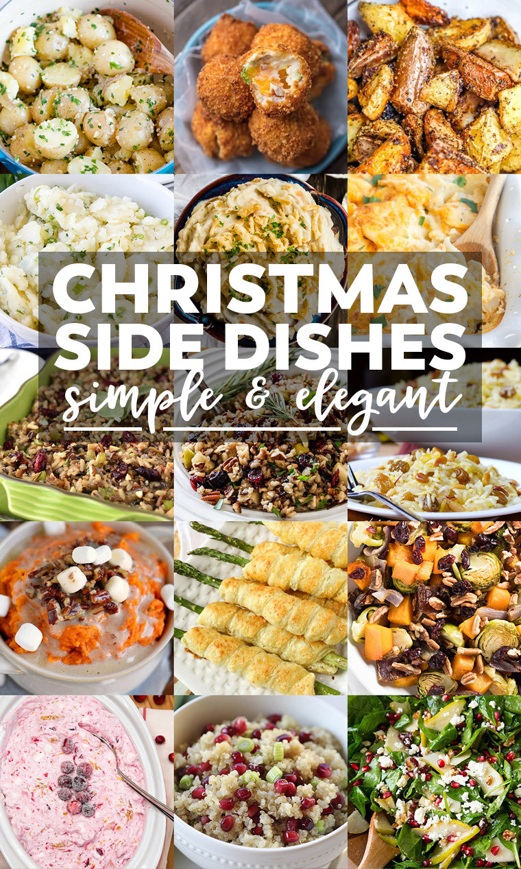Easy Christmas Side Dishes
 35 Side Dishes for Christmas Dinner Yellow Bliss Road