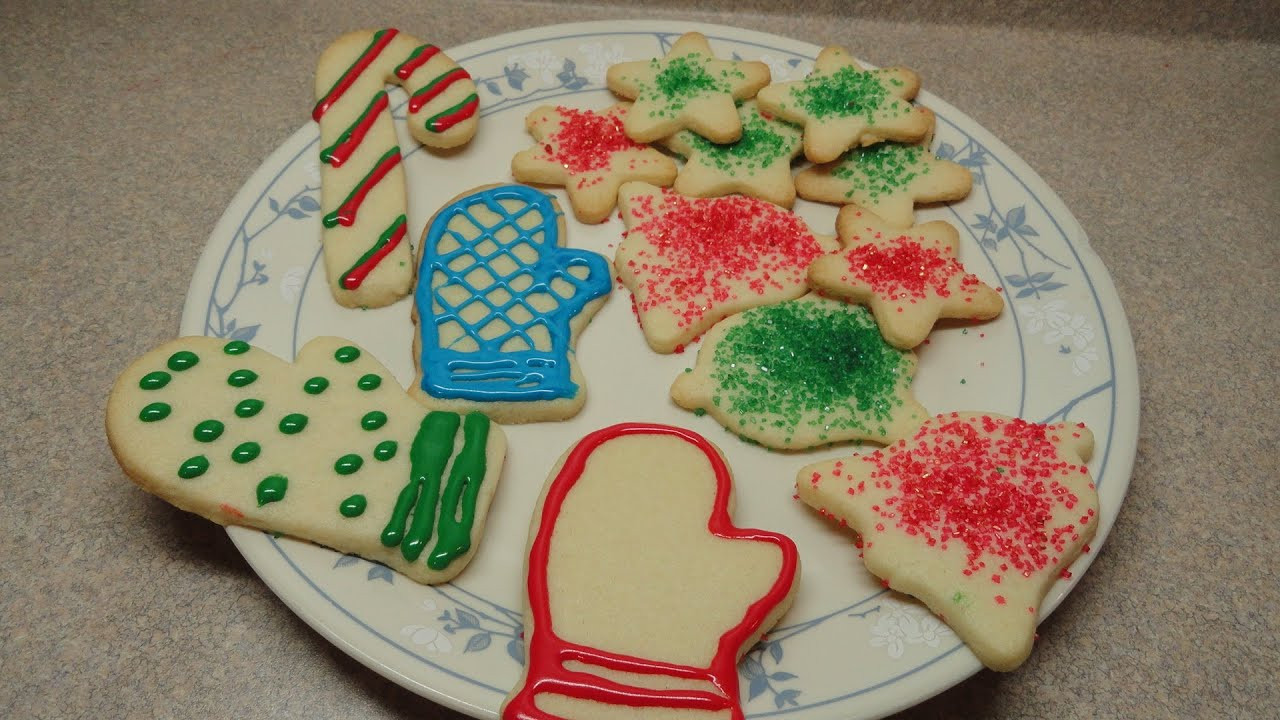 Easy Christmas Sugar Cookies Recipes
 Simple Sugar Cookie Cutout Recipe Christmas Cookie