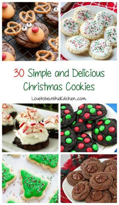 Easy Delicious Christmas Cookies
 Dark Chocolate M&M Christmas Cookies Love to be in the