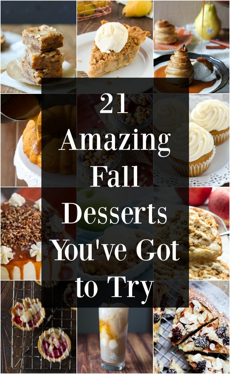 Easy Fall Desserts
 21 Easy Fall Desserts You ve Got to Try Maebells