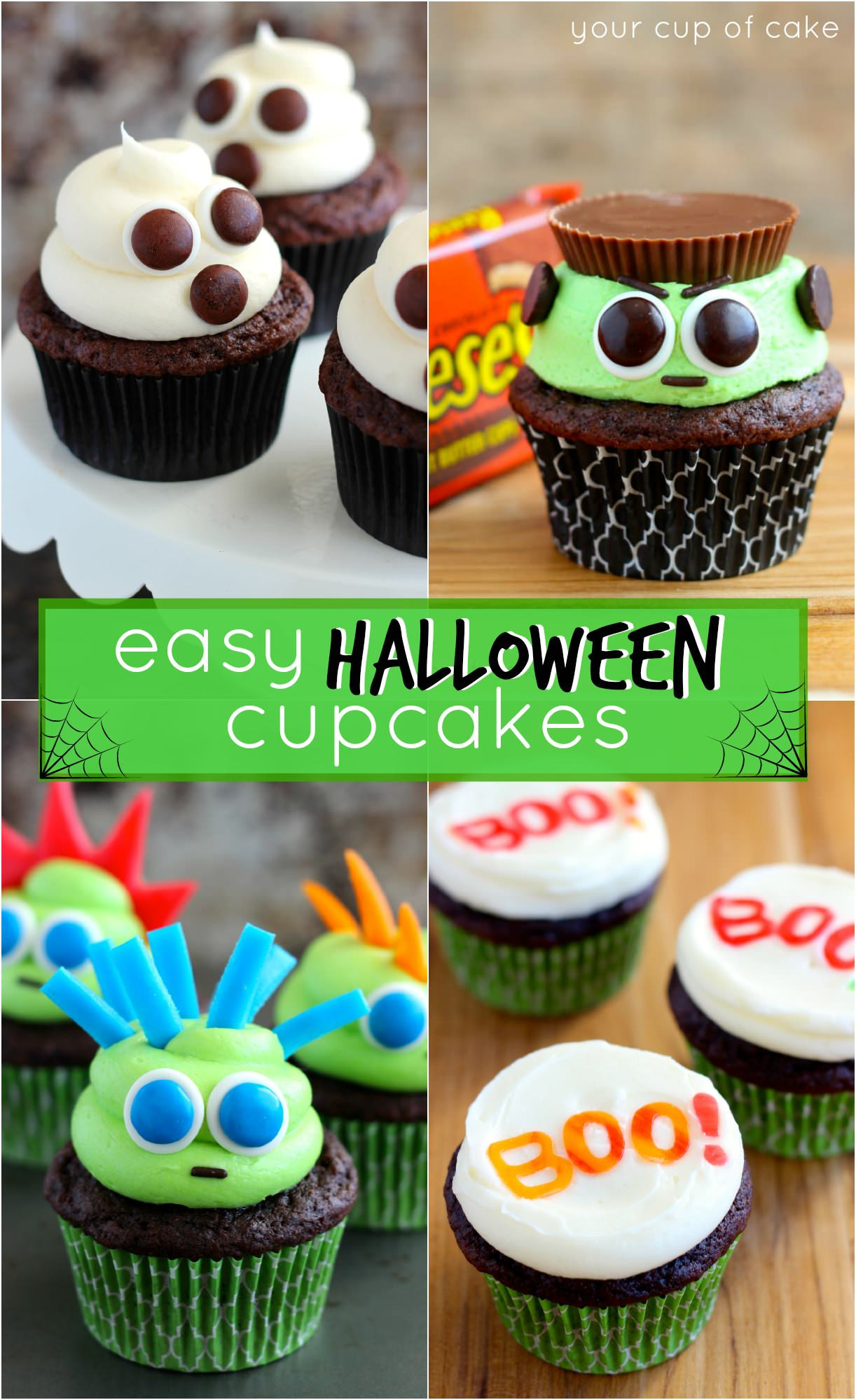 Easy Halloween Cupcakes Decorations
 Easy Halloween Cupcake Ideas Your Cup of Cake