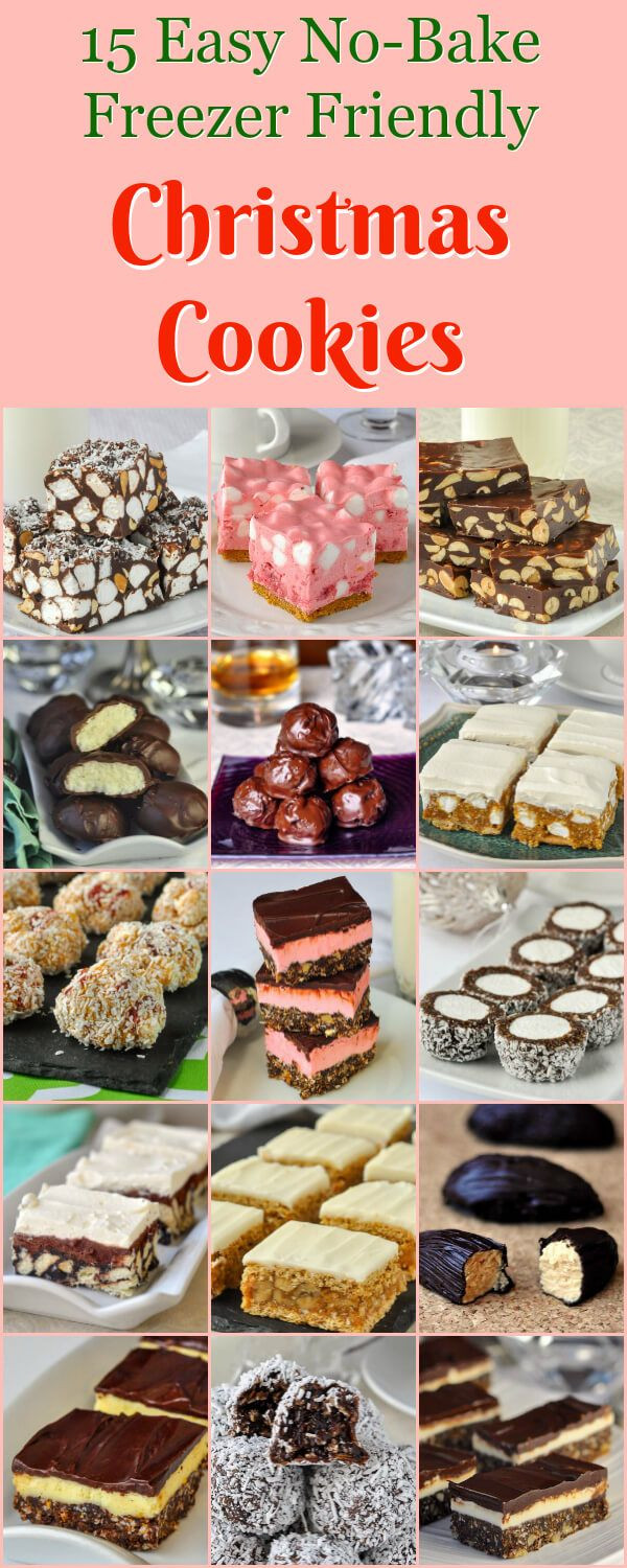 Easy No Bake Christmas Cookies
 1000 ideas about No Bake Cookies on Pinterest