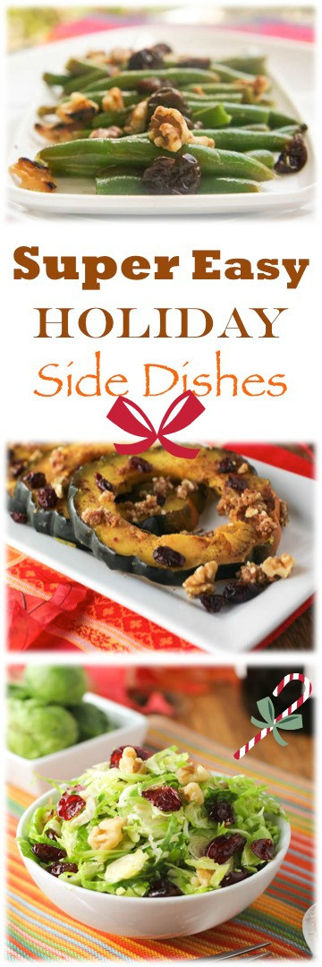 Easy Side Dishes For Christmas
 Super Easy Holiday Side Dishes citronlimette