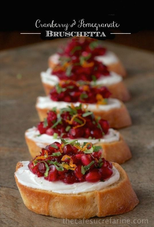 Easy Thanksgiving Appetizers
 Best 20 Pomegranates ideas on Pinterest
