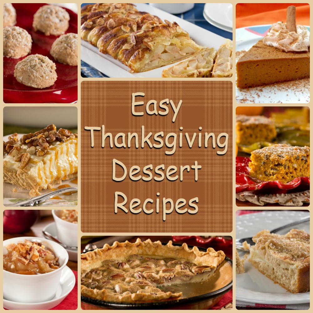 Easy Thanksgiving Dessert Recipes
 Diabetic Thanksgiving Desserts 8 Easy Thanksgiving
