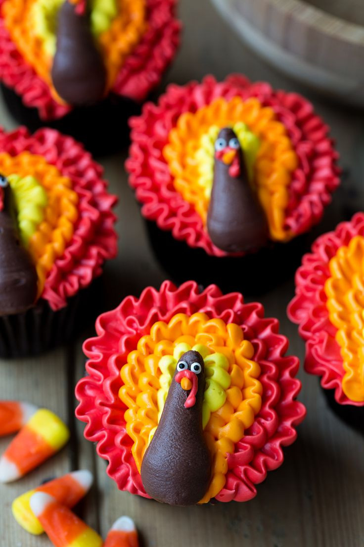 Easy Thanksgiving Desserts For Kids
 Best 25 Thanksgiving cupcakes ideas on Pinterest