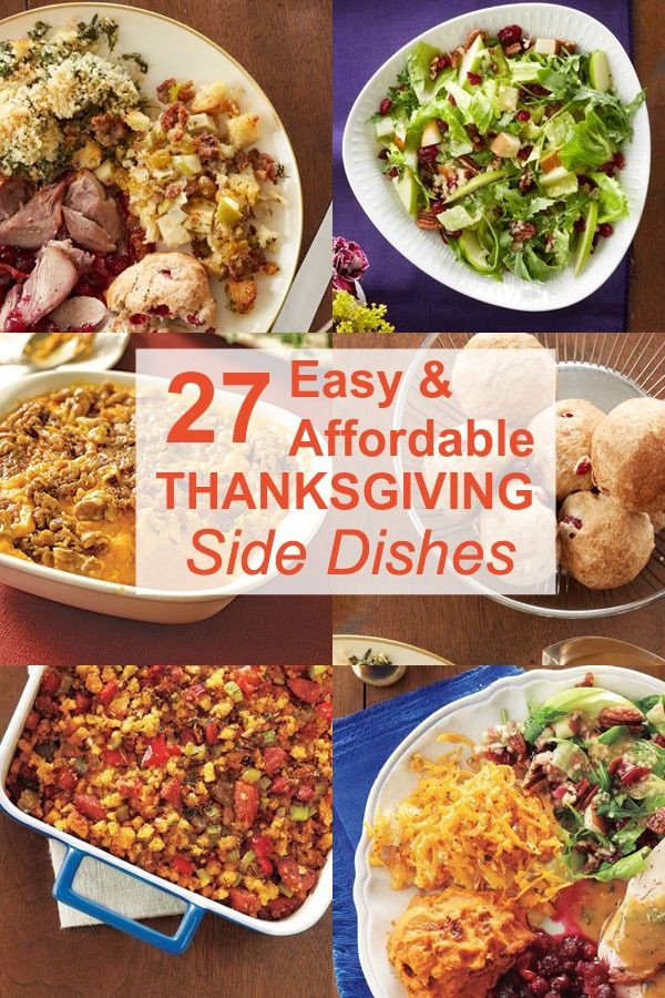 Easy Thanksgiving Side Dishes
 33 Easy Thanksgiving Side Dishes