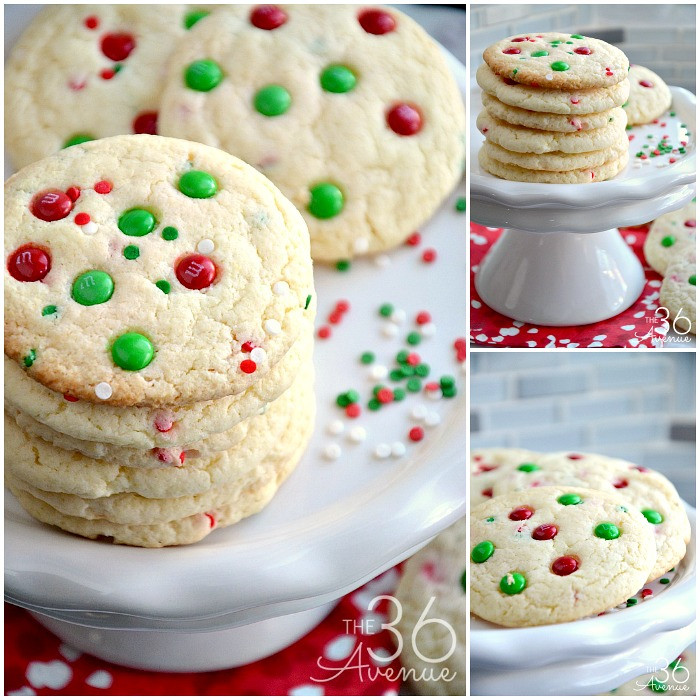 Easy To Make Christmas Cookies
 Christmas Cookies Funfetti Cookies The 36th AVENUE