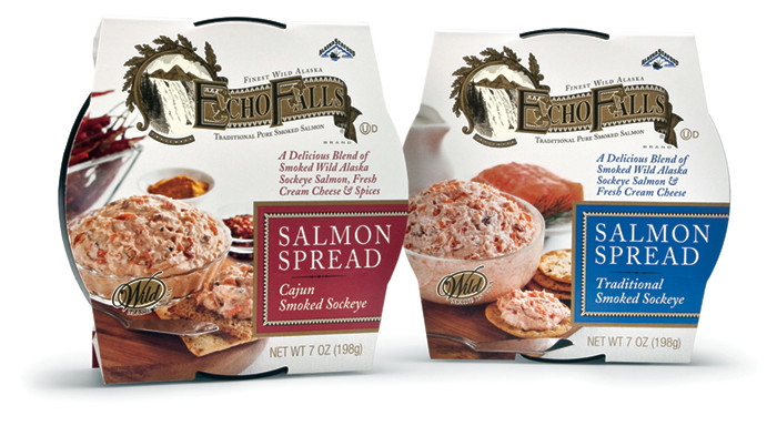 Echo Falls Smoked Salmon
 Timeless packaging design for today’s consumer