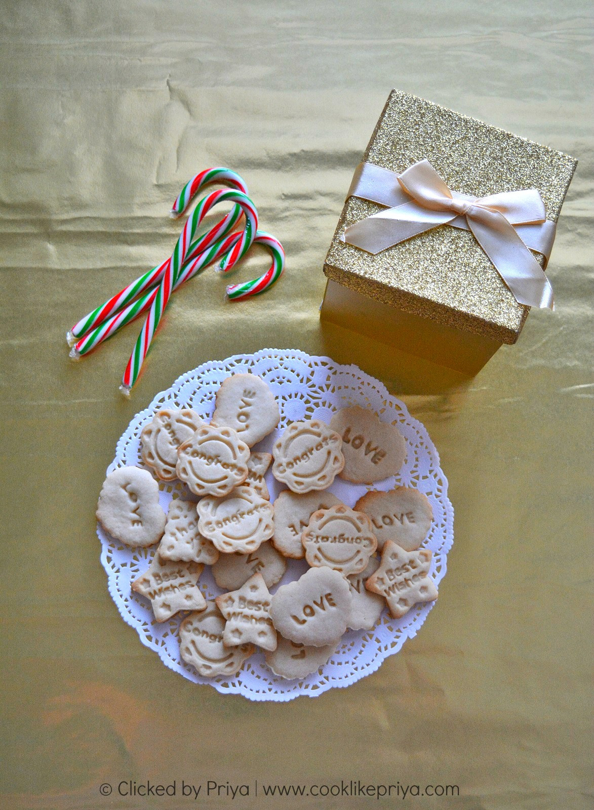 Eggless Christmas Cookies
 Cook like Priya Eggless Sugar Cookies