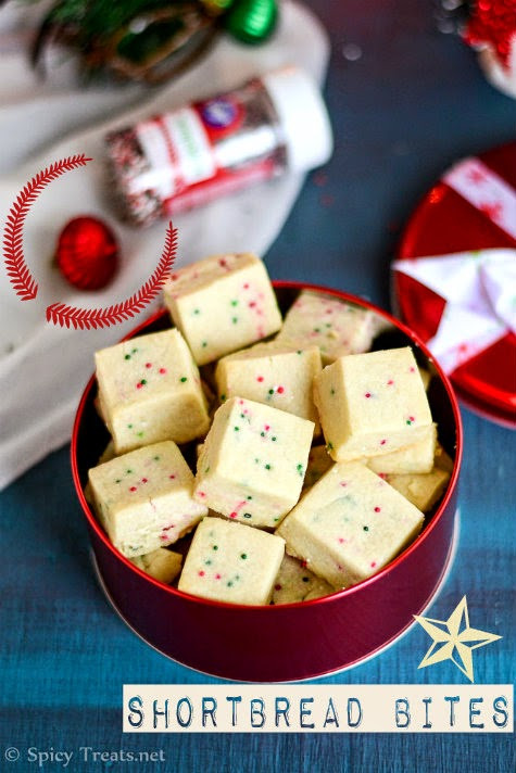 Eggless Christmas Cookies
 Spicy Treats Shortbread Bites