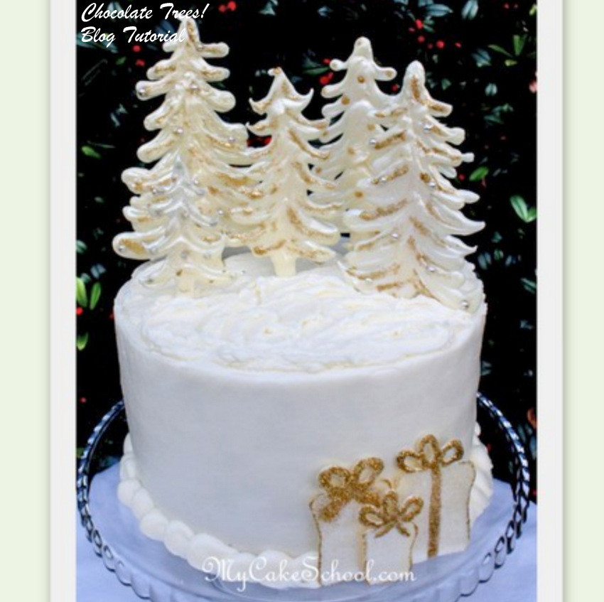 Elegant Christmas Cakes
 MyCakeSchool Blog