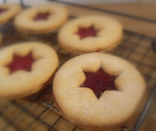 English Christmas Cookies
 The English Kitchen Holiday Linzer Cookies