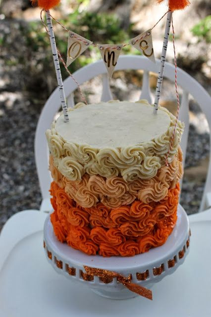 Fall Birthday Cake Ideas
 Fall themed first birthday cake