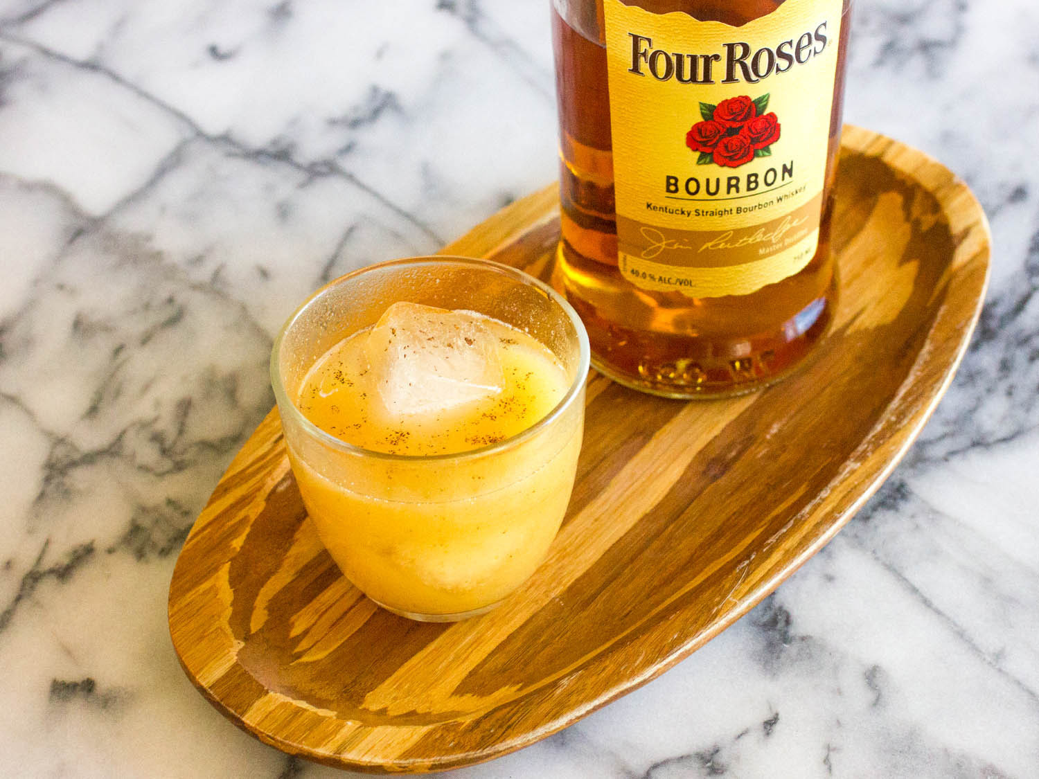 Fall Bourbon Drinks
 Sparkling Bourbon Pear Cocktail Recipe