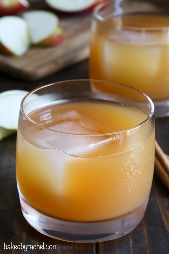 Fall Bourbon Drinks
 Apple Cider Whiskey Smash