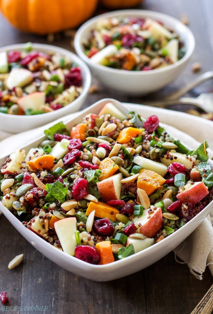 Fall Quinoa Recipes
 Harvest Quinoa Salad Recipe Runner