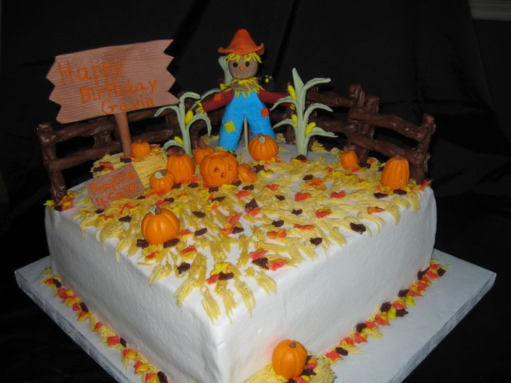 Fall Themed Birthday Cake
 25 best ideas about Fall birthday cakes on Pinterest