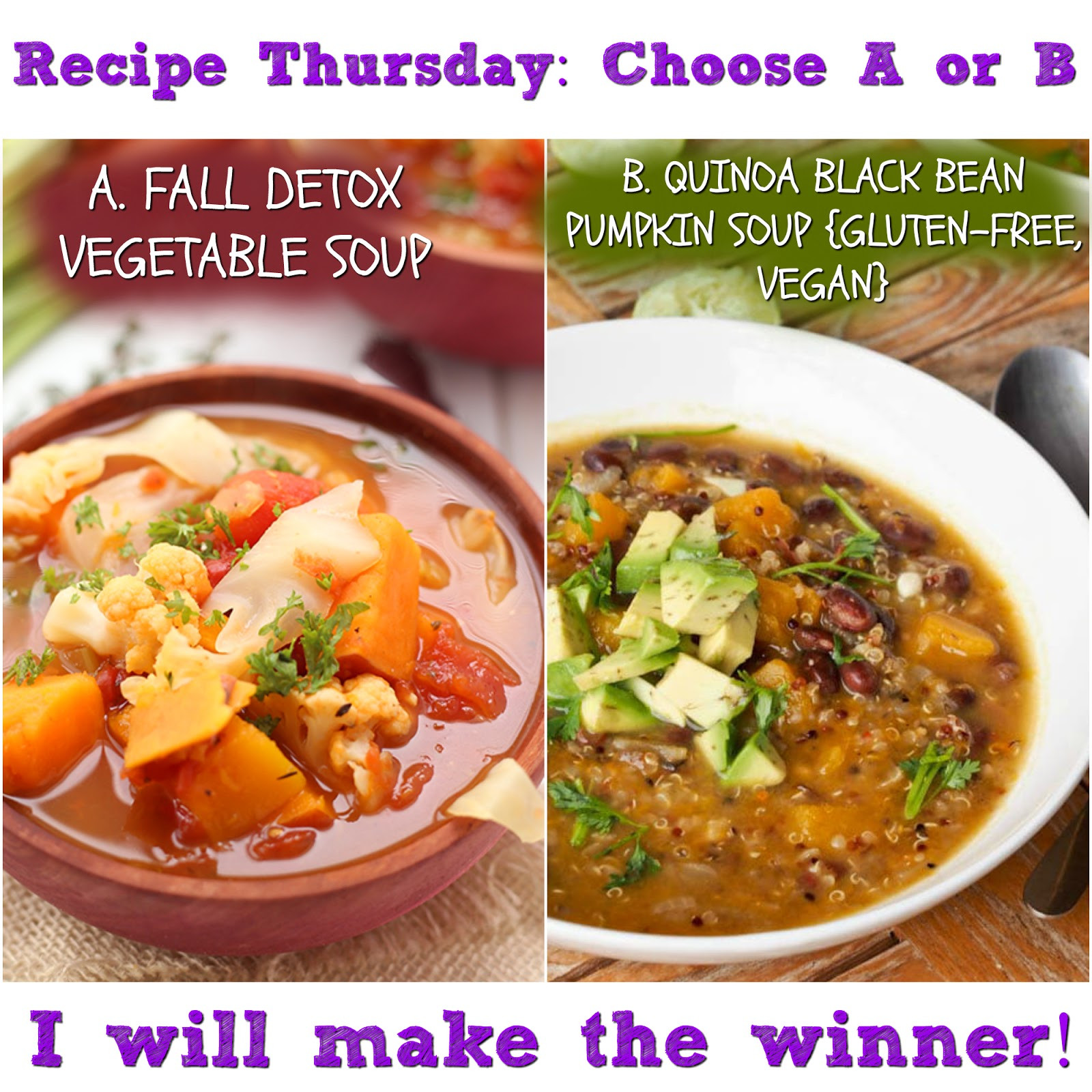 Fall Vegetarian Soup Recipes
 Recipe Thursday Fall Detox Ve able Soup