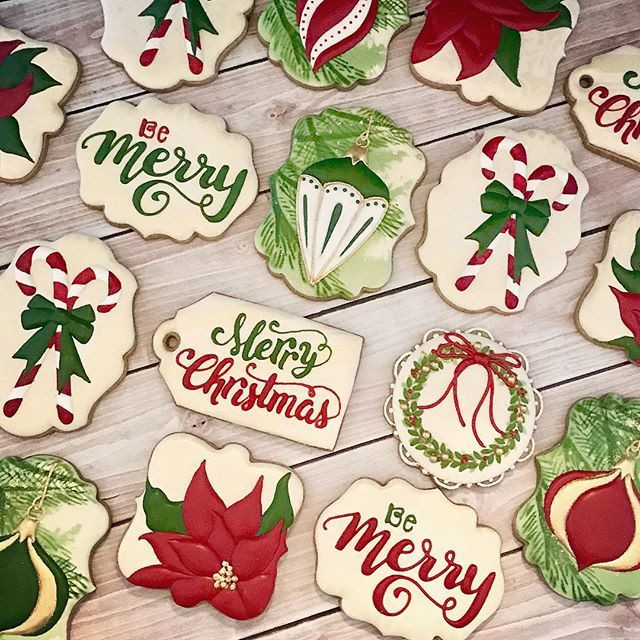 Fancy Christmas Cookies
 5165 best images about Decorated Cookies on Pinterest