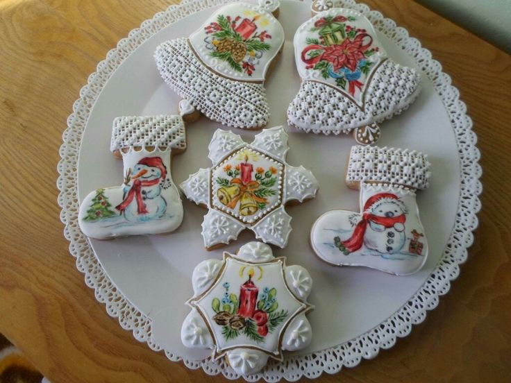 Fancy Christmas Cookies
 Christmas Cookies Decorated With Fondant