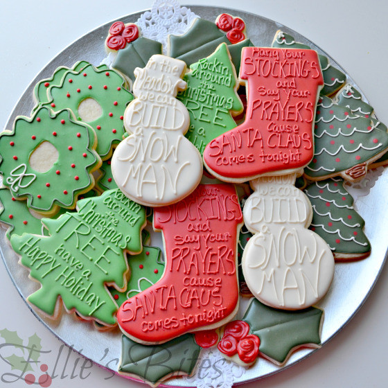 Fancy Christmas Cookies
 December 2012