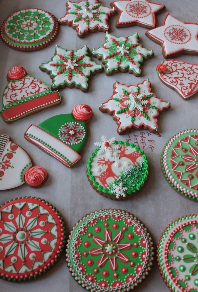 Fancy Christmas Cookies
 Sunday Christmas Cookies Part e