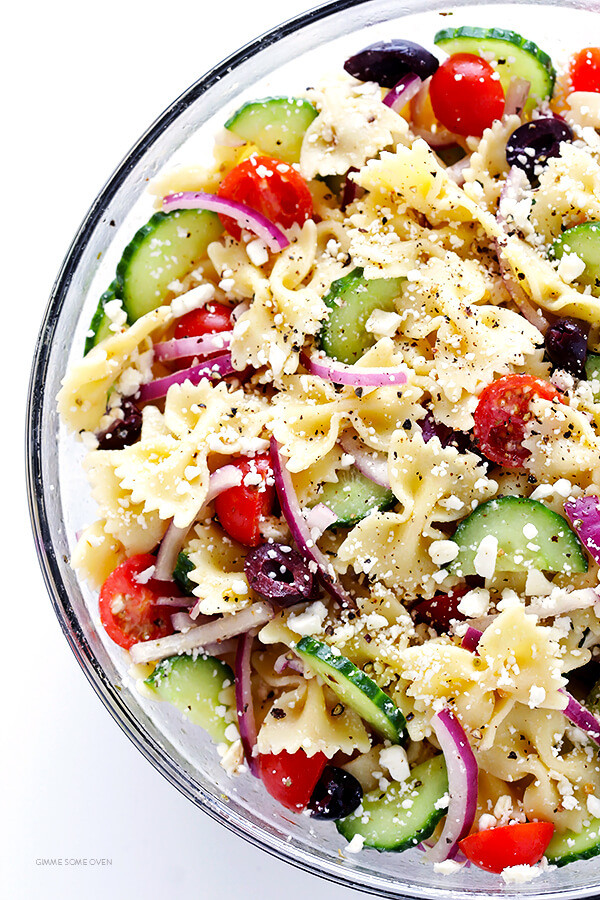 Farfalle Pasta Salad Recipes
 Mediterranean Pasta Salad