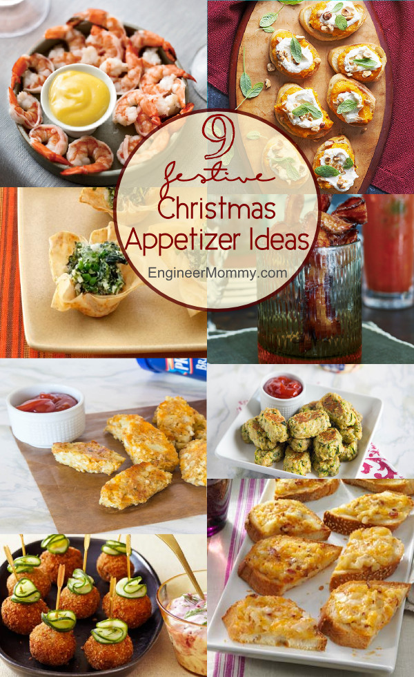 Festive Christmas Appetizers
 9 Festive Christmas Appetizer Ideas