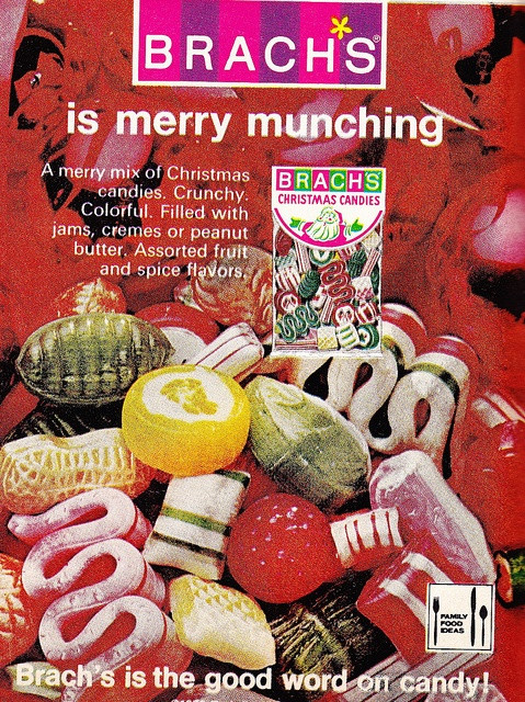 Filled Christmas Candy
 Ribbon candy and the jelly filled fruits were my favorite