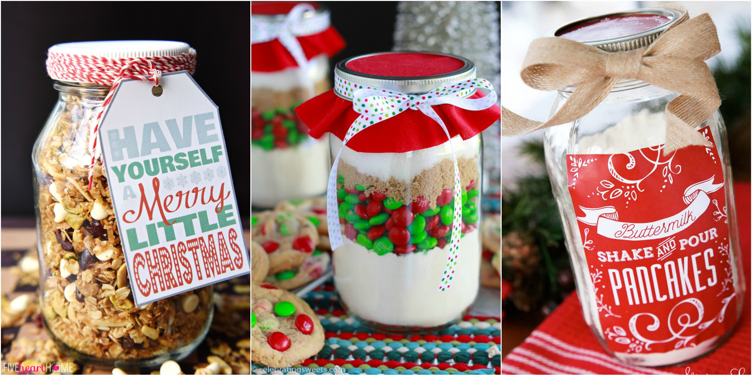 Food Gifts Christmas
 34 Mason Jar Christmas Food Gifts – Recipes for Gifts in a