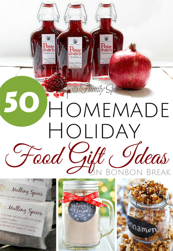 Food Gifts Christmas
 50 Homemade Holiday Food Gift Ideas — BonBon Break