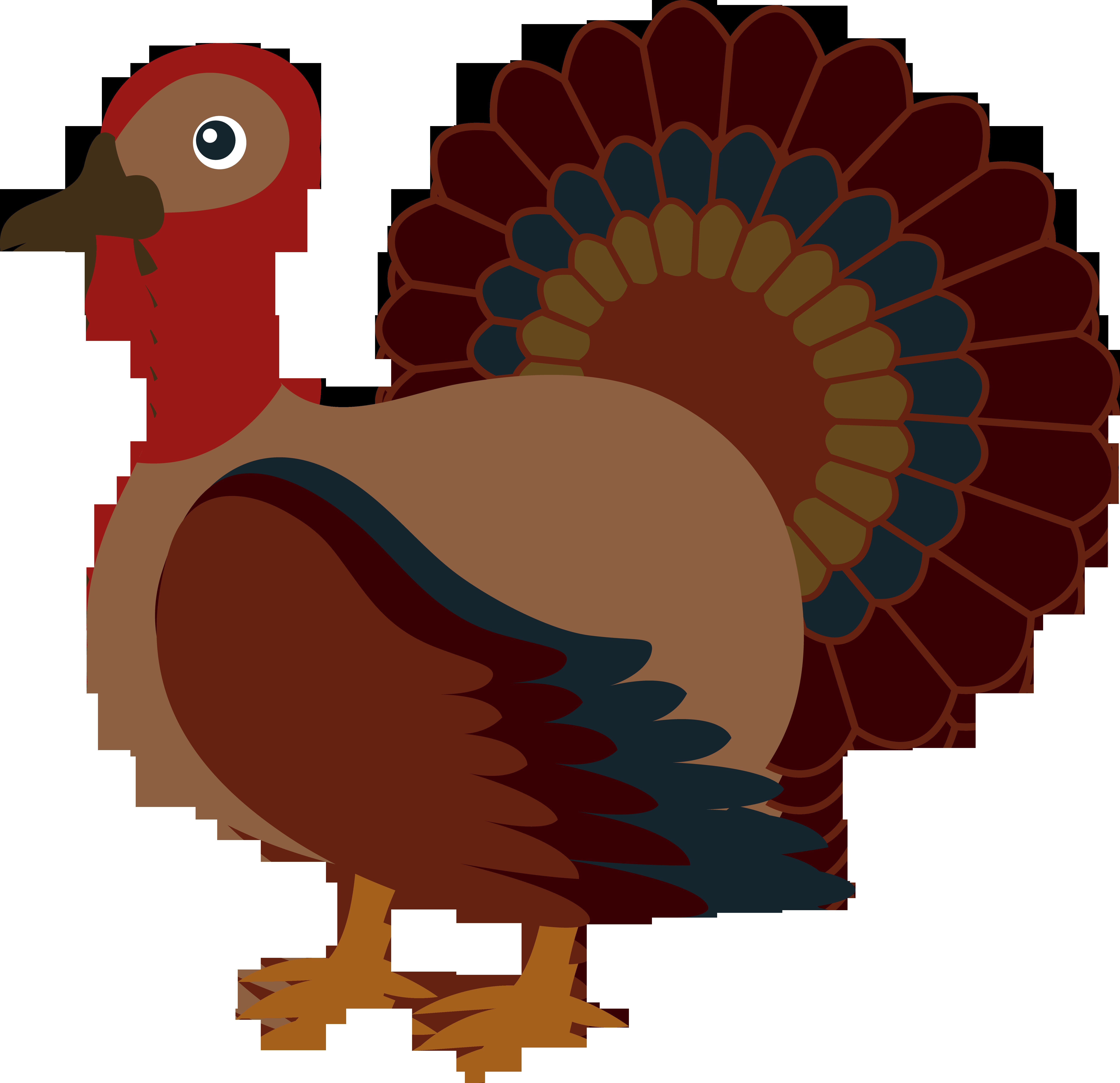 Free Turkey Clipart Thanksgiving
 Free Turkey Clip Art Clipartix