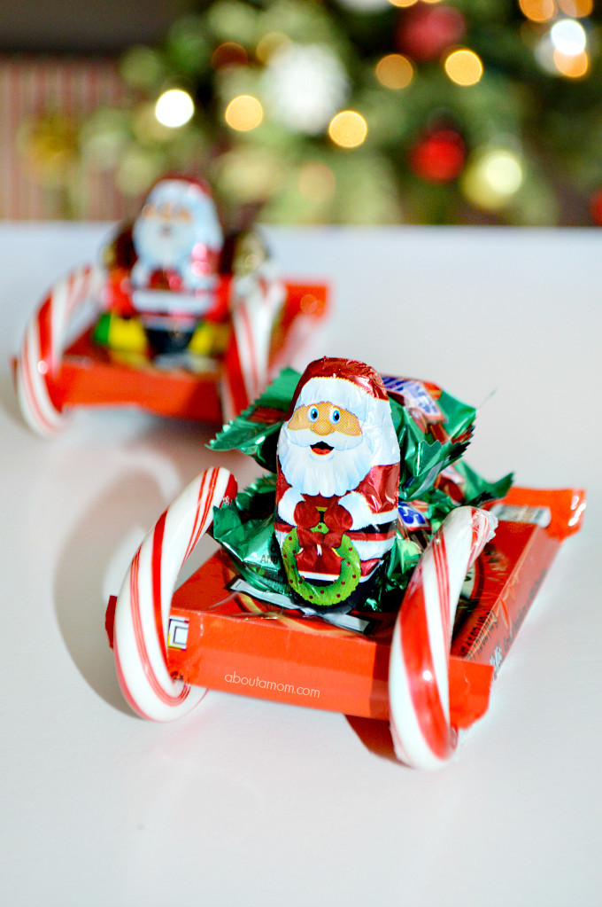 Fun Christmas Candy
 How to Make Candy Sleighs About A Mom