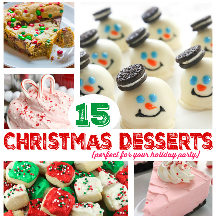 Fun Christmas Dessert
 15 Delicious Christmas Party Dessert Ideas Mommy s Bundle