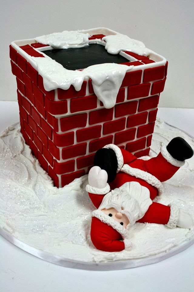 Funny Christmas Cakes
 17 Best ideas about Christmas Cake Designs on Pinterest