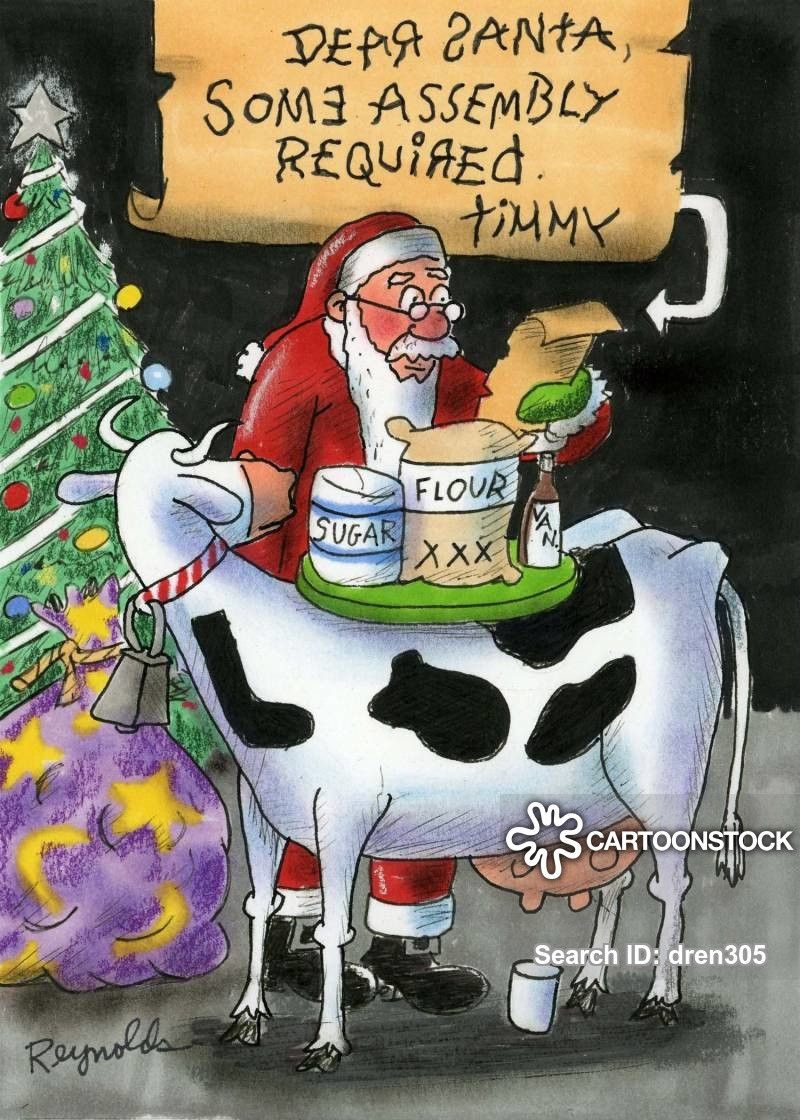 Funny Christmas Cookies
 Milk And Cookies Cartoons and ics funny pictures from