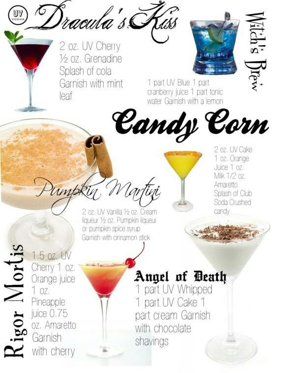 Funny Halloween Drinks
 Halloween Ideas 6 Spooky Cocktails