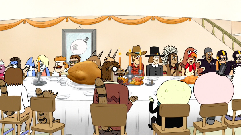 Furrs Thanksgiving Dinners
 Image S5E12 409 People at Thanksgiving Dinner 01 PNG