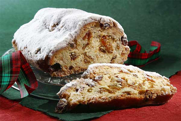 German Christmas Bread
 Borealkitchen Breakfast Stollen Borealkitchen variation
