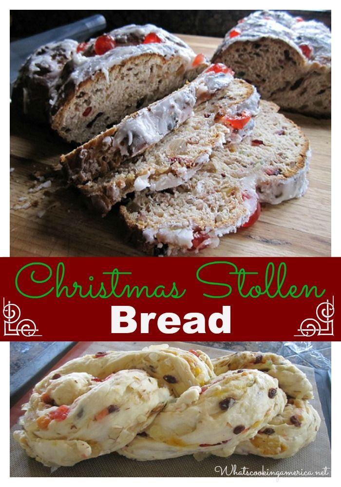 German Christmas Bread
 Christmas Dresden Stollen Recipe Whats Cooking America