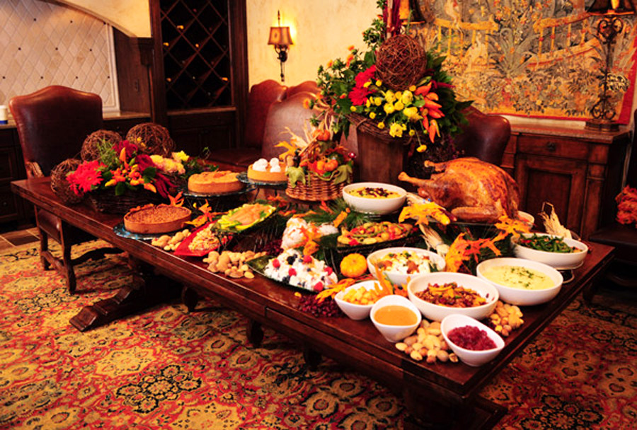 Giant Thanksgiving Turkey Dinner
 The English Corner